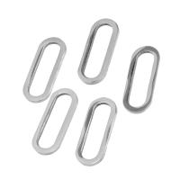 Stainless Steel Linking Ring, plated, more colors for choice, 12x12x1mm, 10PCs/Bag, Sold By Bag