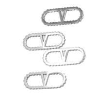 RVS Verbinder, Roestvrij staal, plated, 15x6x1mm, Ca 10pC's/Bag, Verkocht door Bag