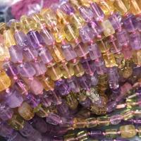 Natural Quartz Jewelry Beads Ametrine irregular polished DIY Sold By Strand