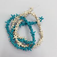 Turquoise Beads Natural Stone Starfish DIY Sold By Strand