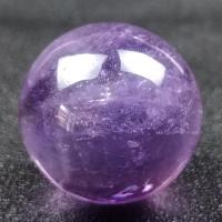 amatista esfera de la bola, Esférico, pulido, para el hogar y la oficina, Púrpura, 20mm, Vendido por UD