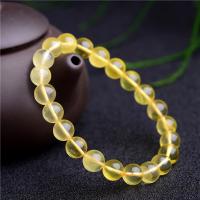 Beeswax Bracelet yellow 9mm Sold By Strand