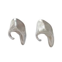 Zinc Alloy Stud Earring Geometrical Pattern platinum plated fashion jewelry & for woman nickel lead & cadmium free 32mm Sold By Pair