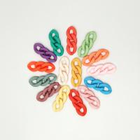 Акрил Ювелирные кольца, DIY, Много цветов для выбора, 17x23mm, 200ПК/сумка, продается сумка