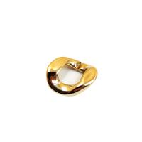 Акрил Ювелирные кольца, Другое покрытие, DIY, золотой, 39x33mm, 100ПК/сумка, продается сумка