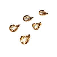 Акрил Ювелирные кольца, Другое покрытие, DIY, золотой, 13x19mm, 100ПК/сумка, продается сумка