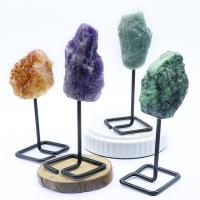 Décoration de mode , Cristal naturel, avec Jade & Agate, plus de couleurs à choisir, 49x115mm, Vendu par PC