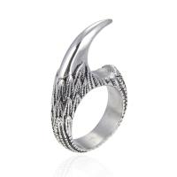 Titanium Steel Finger Ring, polished, different size for choice & for man, Sold By PC