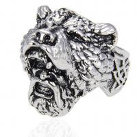 Titanium Steel Finger Ring, Bear, different size for choice & for man, Sold By PC