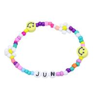 Seedbead Bracelet plated fashion jewelry & for children 15-30cm Sold By Strand