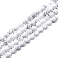 Magnesit Perle, rund, DIY & verschiedene Größen vorhanden, keine, verkauft von Strang