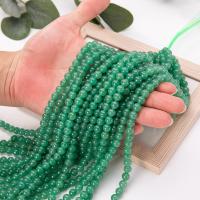 Natural Aventurine Beads, Green Aventurine, Round, polished, DIY & different size for choice, green, Sold By Strand