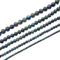Lapis Lazuli Phenix Beads, Round, polished, DIY & different size for choice, Sold By Strand