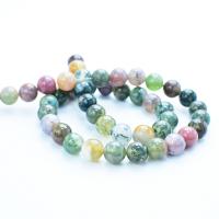 Natural Indian Agate Beads, Round, polished, DIY & different size for choice, Sold By Strand
