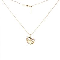 Brass Necklace plated Adjustable & for woman & with rhinestone nickel lead & cadmium free Sold Per 17.72 Inch Strand