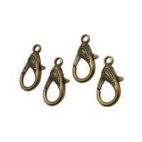 Brass Lobster Clasp, Copper Alloy, plated, nickel, lead & cadmium free, 20x15x5mm, 500PCs/Bag, Sold By Bag
