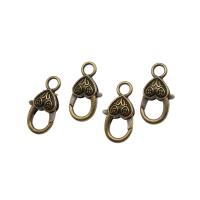 Brass Lobster Clasp Copper Alloy plated nickel lead & cadmium free Approx Sold By Bag