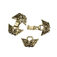 Brass Fold Over Clasp Copper Alloy plated nickel lead & cadmium free Approx Sold By Bag