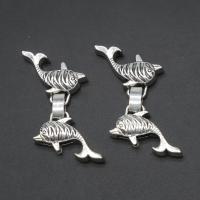 Brass Fold Over Clasp Copper Alloy Fish plated nickel lead & cadmium free Approx Sold By Bag