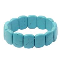 Fashion Turquoise Bracelets blue 170mm Sold By Strand