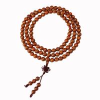108 Mala Beads, Bodhi, handmade, brown, 9mm, 108PCs/Strand, Sold By Strand