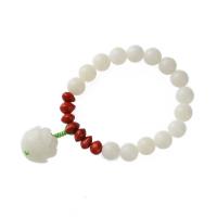 Bodhi Root Bracelet, polished, Buddhist jewelry, more colors for choice, 10mm, 14PCs/Strand, Sold By Strand