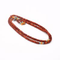 Agathis Alba Bouddhiste bracelet de perles, fait à la main, couleurs mélangées, 6mm, 220PC/brin, Vendu par brin