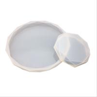 DIY Epoxy Mold Set Silicone for DIY Coaster & Tray Casting Mold plated durable clear Sold By PC
