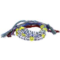 Plastic Bracelet, plated, fashion jewelry & Unisex, more colors for choice, 15-30cm, Sold By Strand