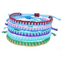 Trendy Wax cord armbanden, plated, mode sieraden & uniseks, meer kleuren voor de keuze, 15-30cm, Verkocht door Strand
