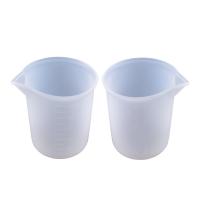 Silicone Measuring Cup, plated, durable, 70x64x28mm, Sold By PC