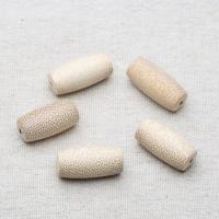 Bamboo Beads, DIY & Buddhist jewelry, white, 27x12mm, Sold By PC