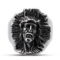 Пальцевидное Кольцо Титановой Стали, титан, разный размер для выбора & Мужский, 21mm, продается PC