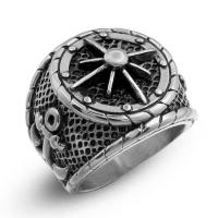 Пальцевидное Кольцо Титановой Стали, титан, разный размер для выбора & Мужский, продается PC