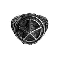 Пальцевидное Кольцо Титановой Стали, титан, помазать, разный размер для выбора & Мужский, продается PC