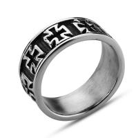 Titanium Steel Finger Ring, anoint, different size for choice & for man, Sold By PC