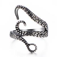Rhinestone Stainless Steel Finger Ring, anoint, different size for choice & for man & with rhinestone, Sold By PC