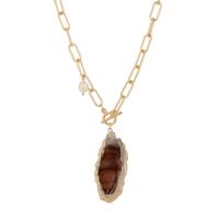 Zinc Alloy smykker halskæde, forgyldt, mode smykker & for kvinde, nikkel, bly & cadmium fri, 50+5cm, Solgt af Strand