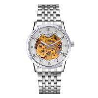 Pánské náramkové hodinky, Zinek, s PU & Nerez, Životodolný voděodolný & pro muže & lupínkovým, více barev na výběr, nikl, olovo a kadmium zdarma, 40x10mm, Prodáno By PC