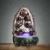 Backflow Incense Burner Porcelain plated for home and office & durable Sold By Box