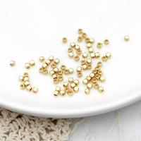 Brass Spacer Beads 18K gold plated Sold By Bag
