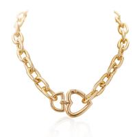 Zinc Alloy Jewelry Necklace Aluminum Alloy plated fashion jewelry & for woman Sold By Strand