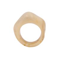 Acrylic Finger Ring, Plastic, plated, fashion jewelry & different styles for choice & for woman, more colors for choice, 18mm, Sold By PC