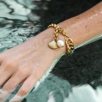 Bracelet en alliage de zinc, Placage, bijoux de mode & pour femme, protéger l'environnement, sans nickel, plomb et cadmium, 170x70mm, Vendu par brin