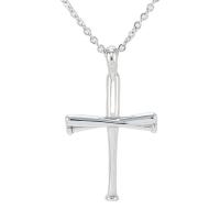 Stainless Steel Cross Pendants, plated, DIY, more colors for choice, 23x41mm, Sold By PC