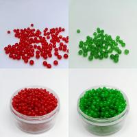 Fashion Glass Beads Round stoving varnish DIY 4mm Sold By Strand