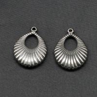 Stainless Steel Pendants, silver color plated, 225x20x4mm, Sold By PC