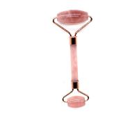 Bijoux de massage, quartz rose, poli, rose, 145x55x40mm, Vendu par fixé