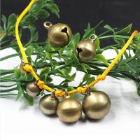 Mesing Bell Charm, obojen, antička zlatna boja, Prodano By PC