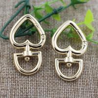 Zinc Alloy Key Clasp golden Sold By PC